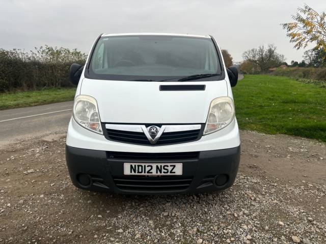 Vauxhall Vivaro 2.0CDTI [90PS] ecoFLEX Van 2.7t Euro 5 Panel Van Diesel White